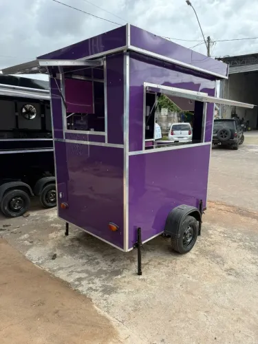 Trailer food truck