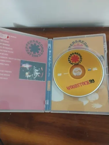 DVD Red Hot Chili Peppers Woodstock 99 Original Na Caixa Impecável R$20