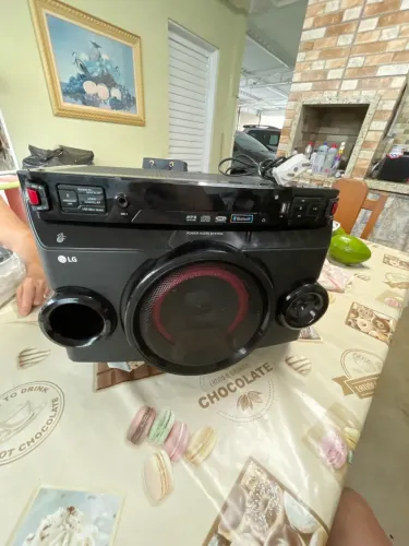 Som LG Mini System 200w Rms Om4560