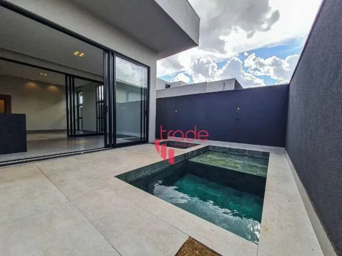 Casa Térrea em Condomínio Fechado para Vender ou Alugar de 03 Suítes em Cravinhos no Alto