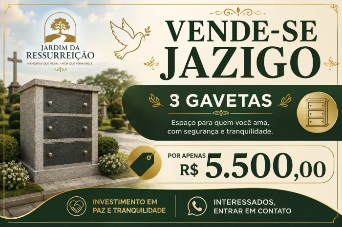 Vendo jazigo