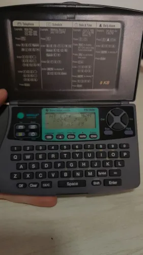 Agenda Eletrônica Texas Instruments Ps3960i (antiga Coleção) (Usado)<br>