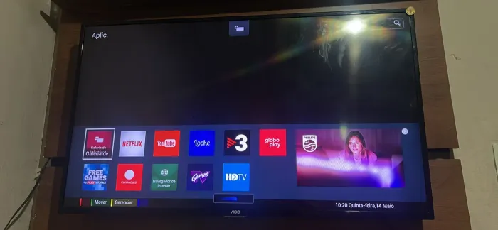 Televisão smart 43 polegadas