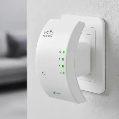 Repetidor De Sinal Wifi Roteador Wireless Amplificador Potente Sem Fio Turbo Cor Branco 18