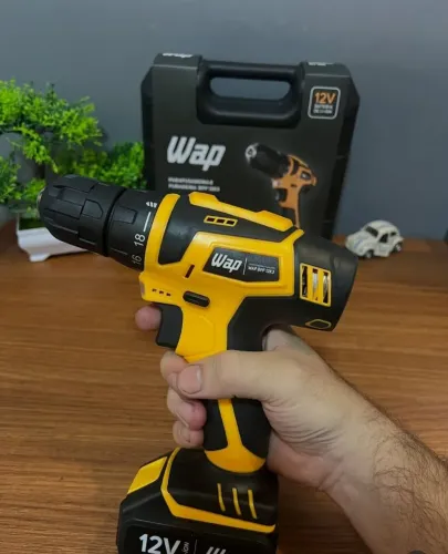 Parafusadeira e Furadeira Original WAP com maleta e acessórios (Novas)