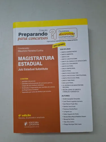 QUESTÕES DISCURSIVAS COMENTADAS - MAGISTRATURA ESTADUAL (2021)