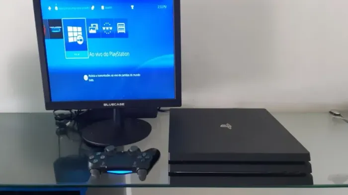 Playstation 4 Pro Ultimo mod 7215b, Nunca foi aberto! HD 1TB+ Controle orig +Cabos.Parcelo
