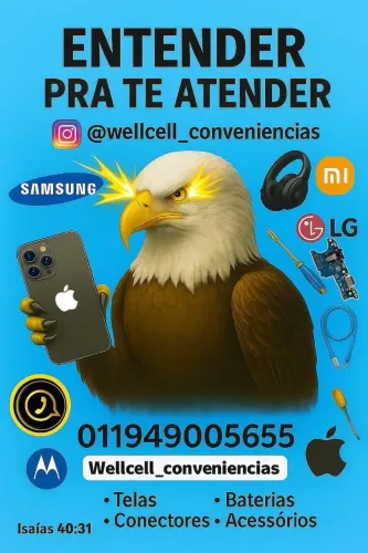 Manutenção de celulares em geral