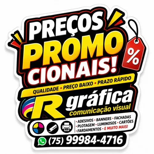 Adesivo recortado, rótulo e muito mais.