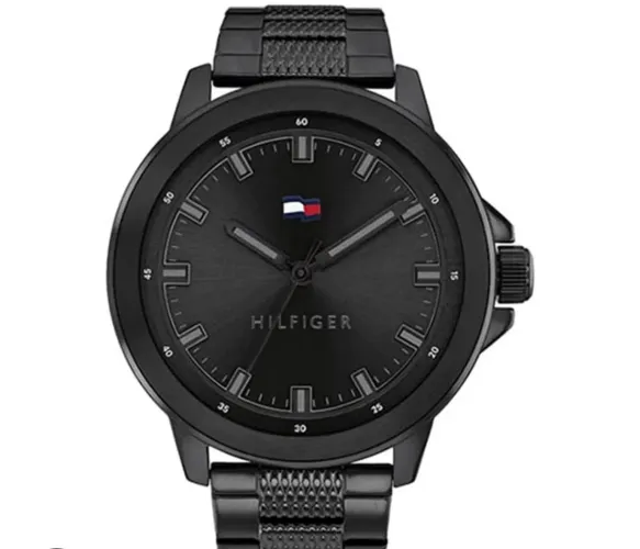 Relógio Tommy Hilfiger Preto masculino Aço 1792026