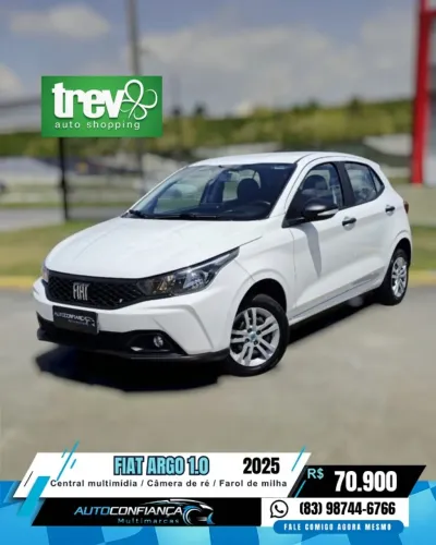 Fiat Argo 1.0 6V Flex. 2025