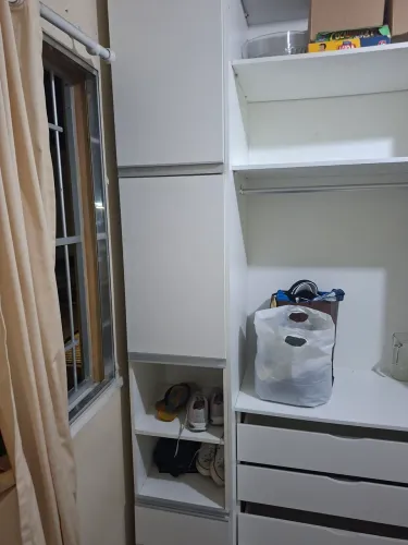 Guarda roupas 6 portas modulado cor branca 