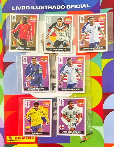 Figurinhas Legends Extra Stickers