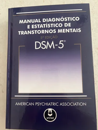 Livro ?Manual Diagnóstico e Estatístico de Transtornos Mentais DSM - 5? (Nunca usado)