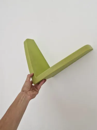 Prateleiras modulares de canto formato em L