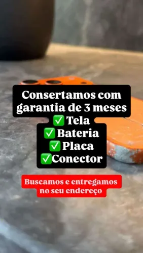 Consertamos o seu celular, com garantia!