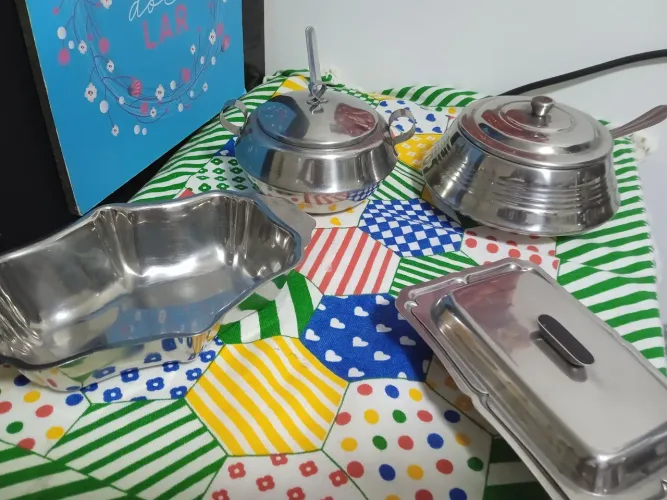 Conjunto de inoxidável cozinha