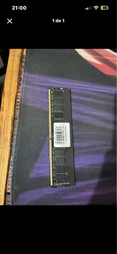 Memória ram ddr4 4gb de 2400mhz