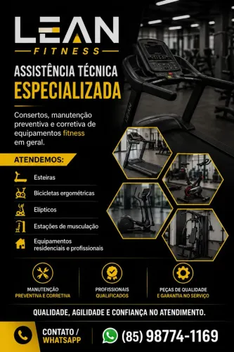 Lean Fitness tudo de academia