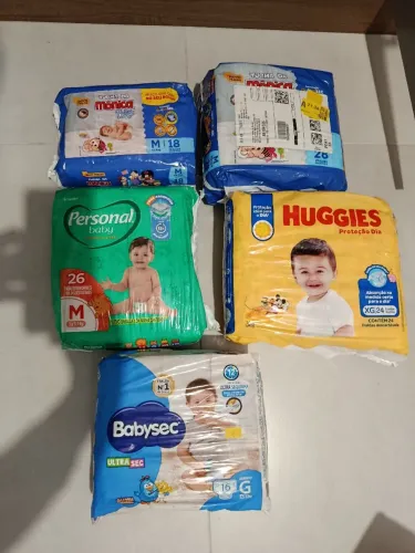 Pacote de fraldas