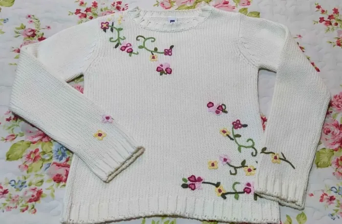 Blusa tricô Gap tamanho12 anos