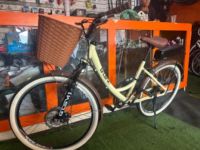 Bike elétrica urbana estilo retrô/comfort GTS L