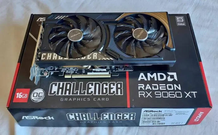Rx 9060 xt 16gb asrock