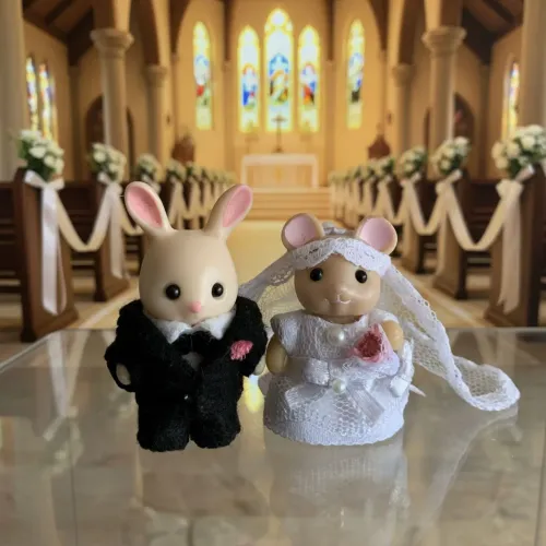 Roupinha Casamento Sylvanian Families