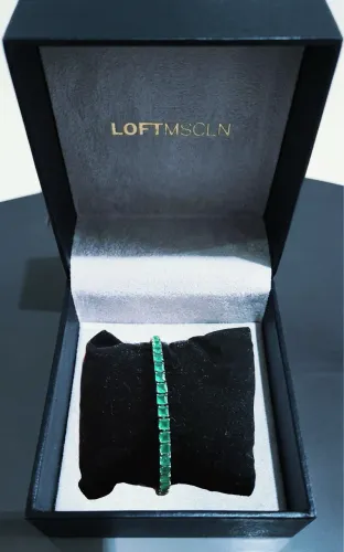 Pulseira Riviera loft masculino esmeralda
