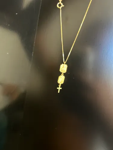 Cordão feminino ouro 750
