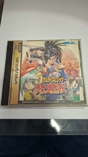 Jogo Original Samurai Spirits Rpg Sega Saturn Jap Com Manual
