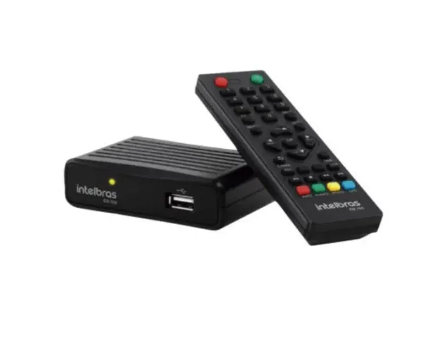 Aparelho conversar digital para tv digital com gravador intelbras