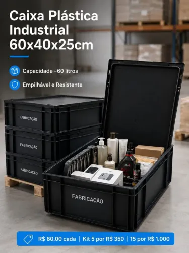 Caixa Plástica Industrial - Marfinite Mod. 1062