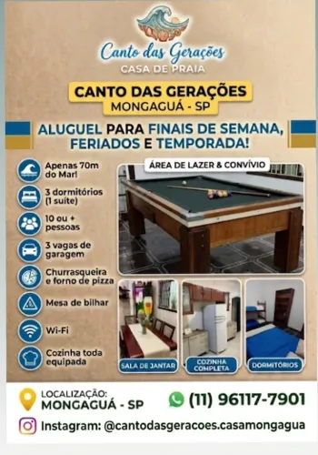 Casa alguém temporada Mongaguá