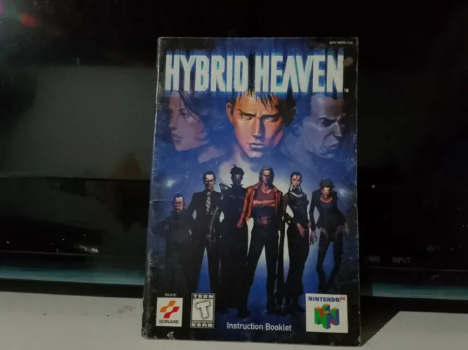 Hybrid Heaven - N64 - Original ! Manual!