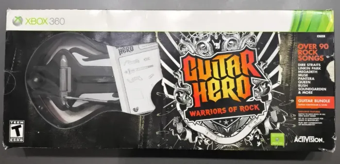 Guitar Hero Warriors Of Rock Bundle Xbox 360