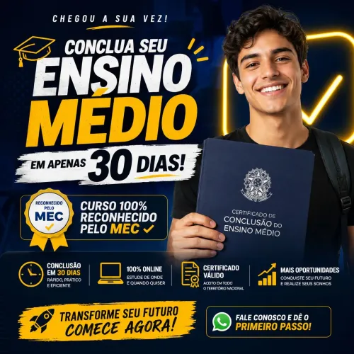 Conquiste seu diploma