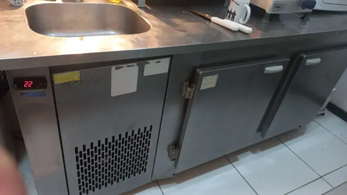 Geladeira balcão gelopar 2 portas