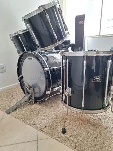 BATERIA PEARL EXPERT COM TONS FLUTUANTES