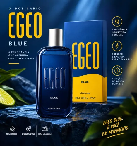 EGEO BLUE 90ml Boticário 