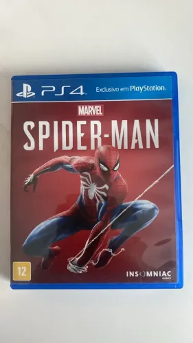 Jogo Spider-Man Mídia Física Ps4