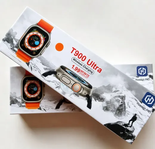 T900 Ultra 2 Smartwatch - Preto / Branco