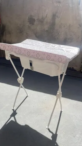 Banheira com trocador