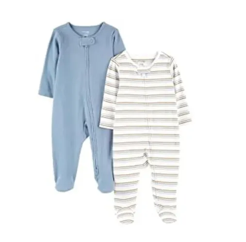 Kit 2 macacões RN Simple Joys by Carter's Pacote com 2 unidades, unissex,