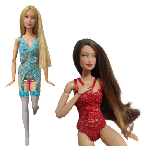 Lingerie roupa para boneca Barbie