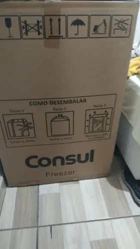 Vendo freezer horizontal consul novo na caixa 
