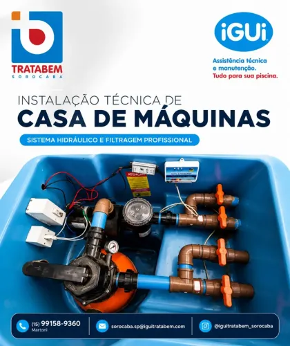 Instalação e Manutenção de Casa de Máquina 
