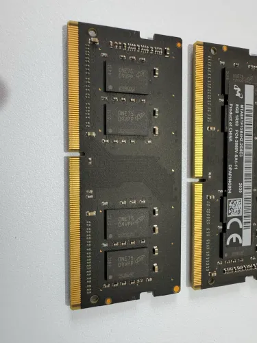Memória RAM DDR4 Notebook 16GB 2x8GB 2666Mhz em Dual Channel