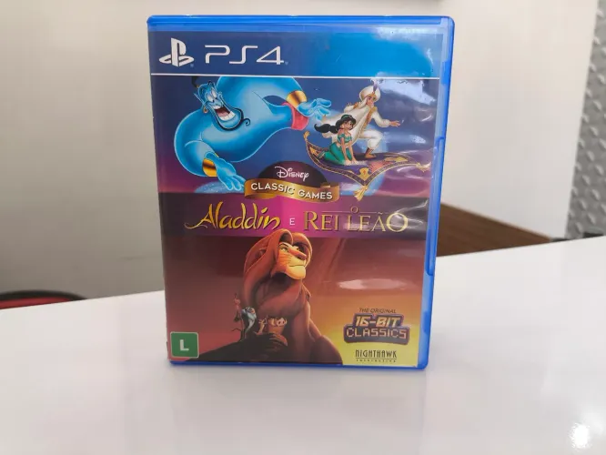 JOGFO ALADDIN END LEON KING COLECTION PS4