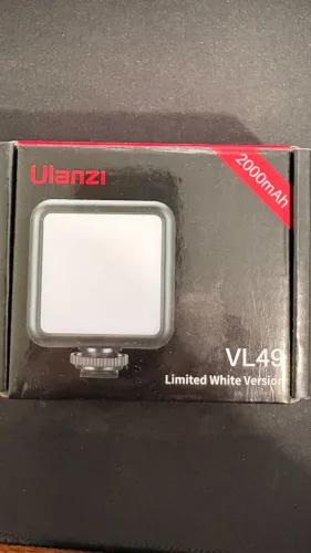 Luz Para Vídeo - LED - VL49 - 2000 mAh - Bem forte - Ulanzi